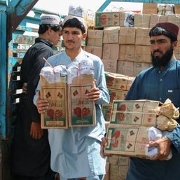 As West ponders aid for Afghanistan, China and Pakistan quick to provide relief
