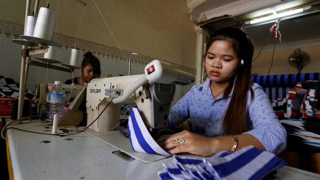 Cambodia raises monthly textiles minimum wage by $2