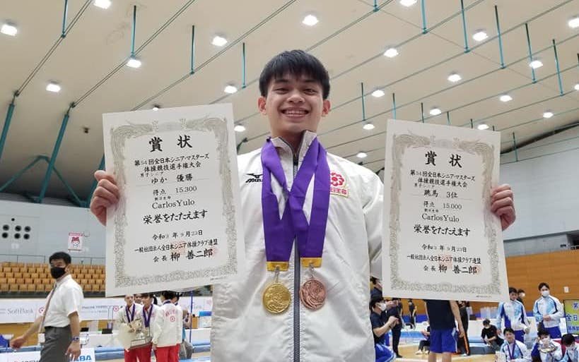 Yulo captures gold, bronze in All-Japan Gymnastics tilt