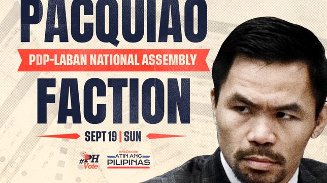 HIGHLIGHTS: PDP-Laban Pacquiao faction national assembly