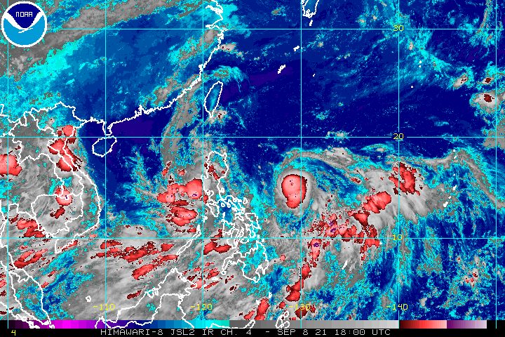 Tropical Storm Jolina moving away from Zambales