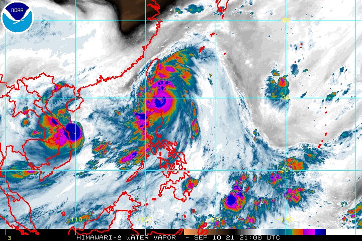 Typhoon Kiko en route to Batanes, enhancing southwest monsoon