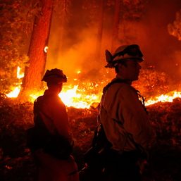 California wildfire wreaks more destruction as temperatures rise