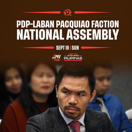 LIVESTREAM: PDP-Laban Pacquiao faction national assembly