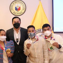 Duterte to Hidilyn Diaz: Congratulations, let bygones be bygones