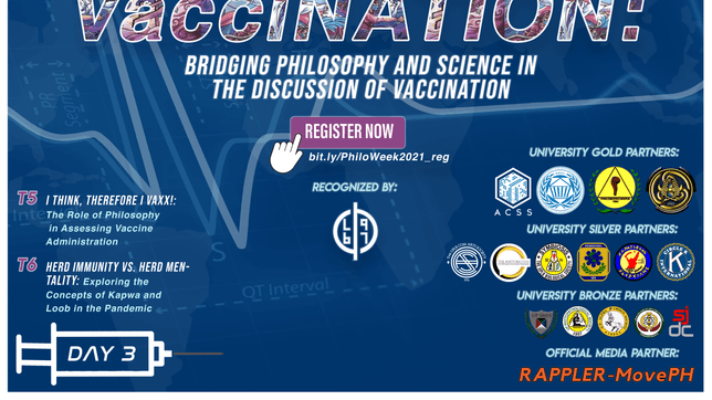 Week-long UPLB event to tackle connection between philosophy and vaccination