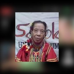Manobo leader in UP refuses to go home, advocates tell officials to lay off
