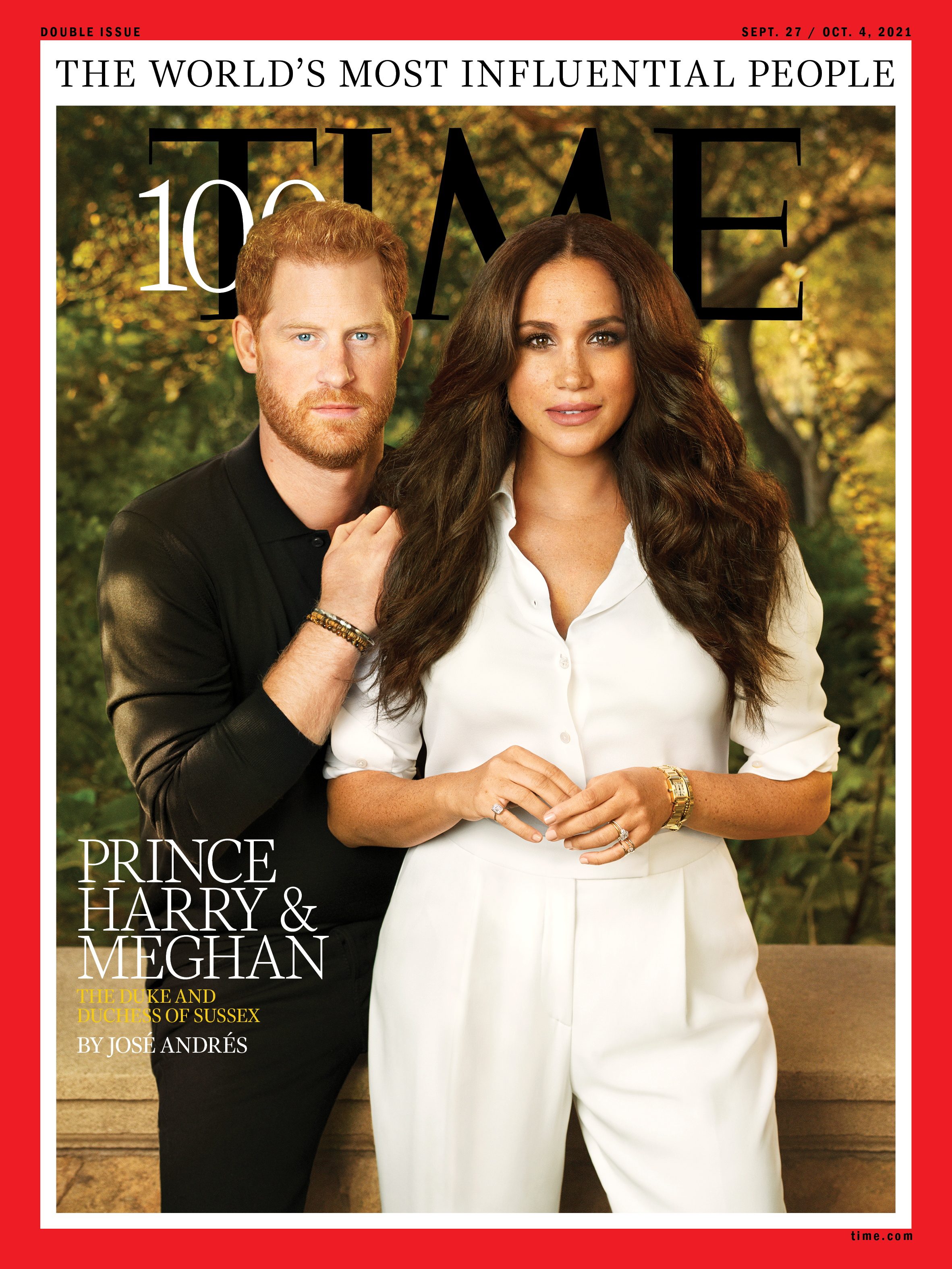 Harry and Meghan featured on Time 100 influencer list