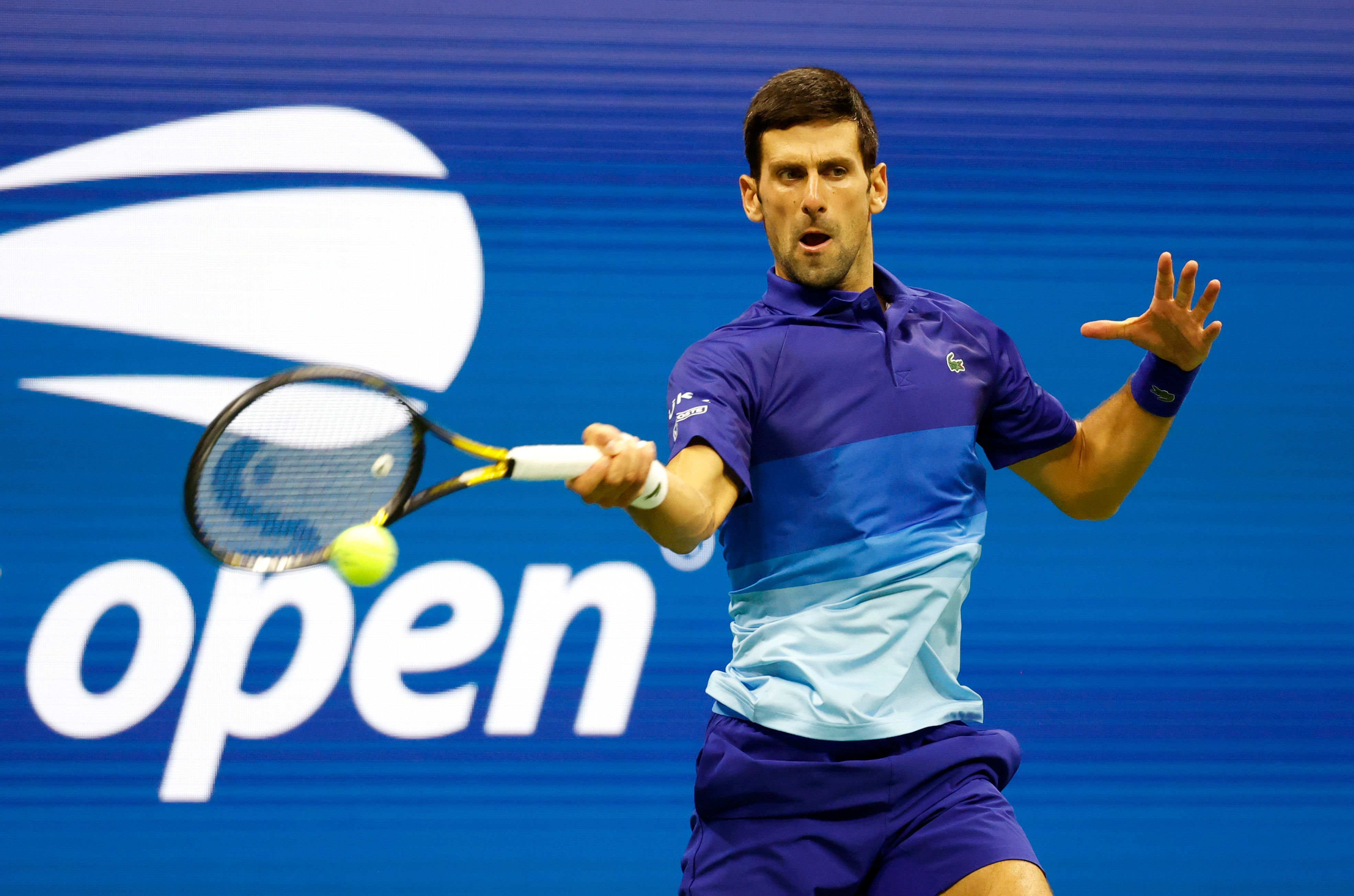 Sharper, more focused Djokovic advances to US Open 3rd round