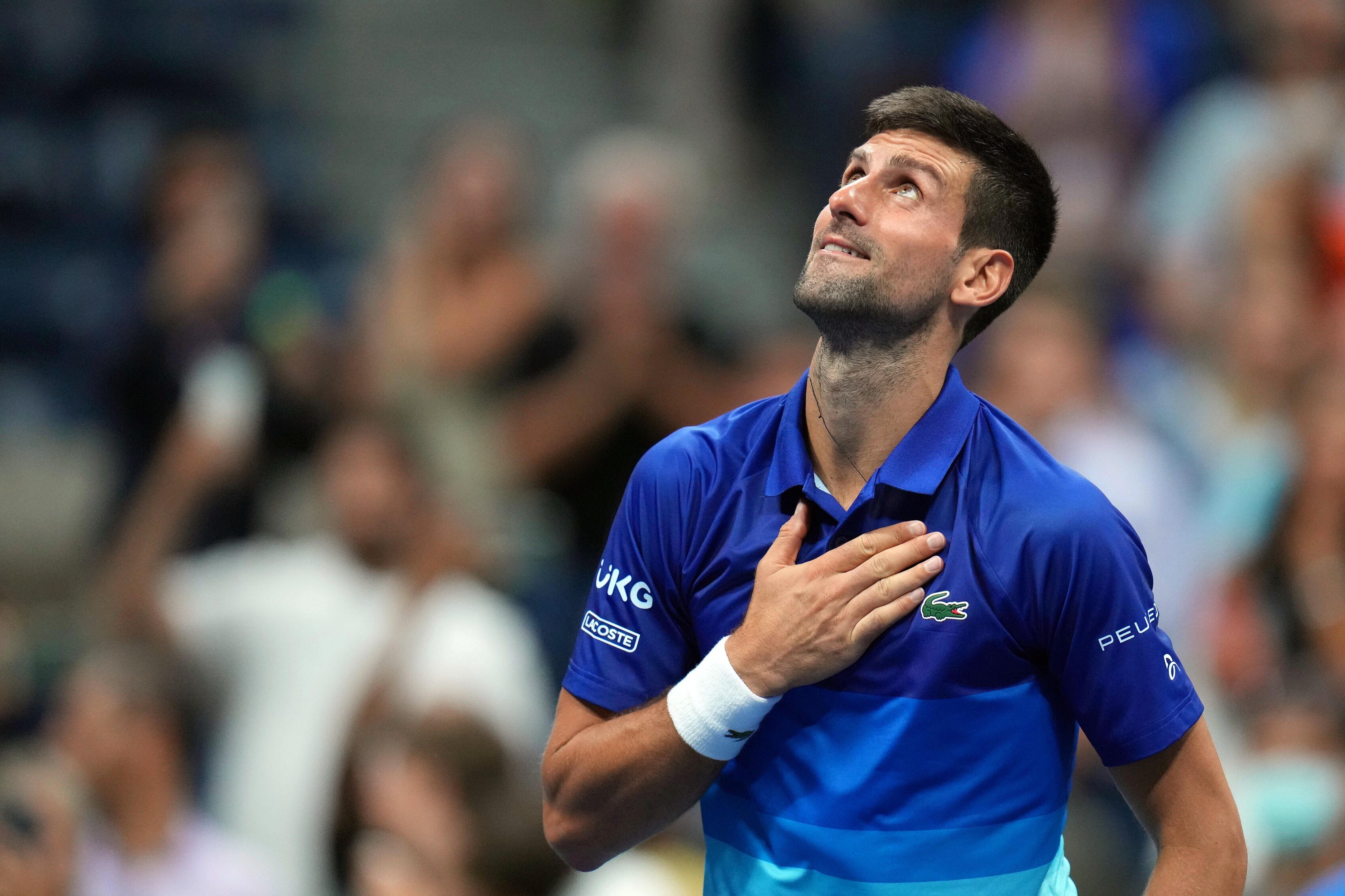Djokovic denied as stars are born on New York stage