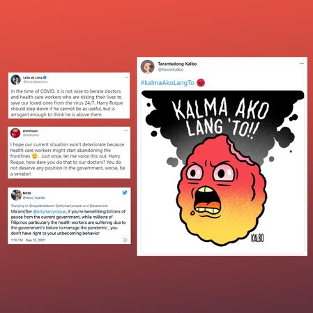 ‘Arrogance, ego, anger’: Netizens slam Roque’s outburst vs healthcare workers