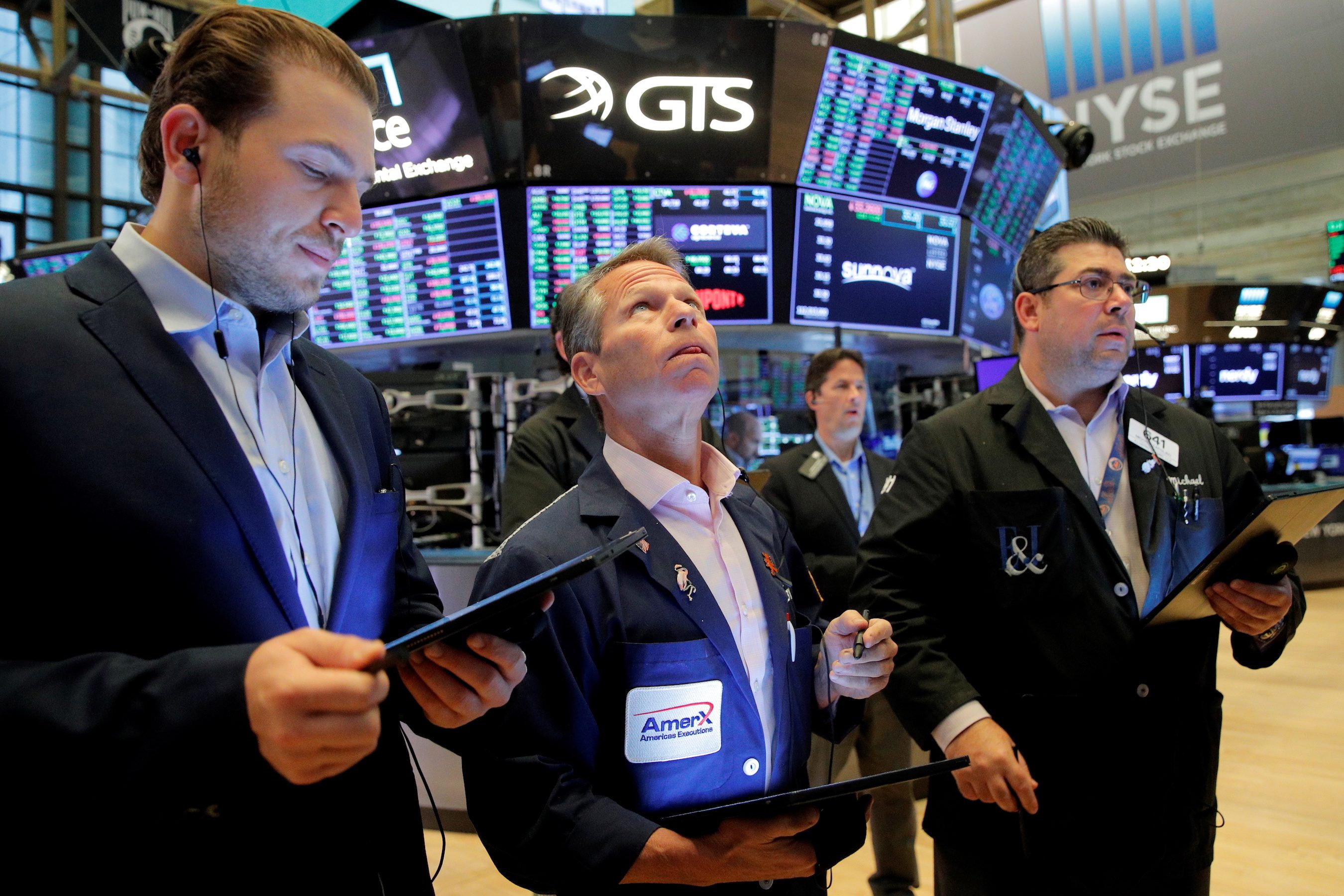 Stocks steady as markets calm after Evergrande-led slide