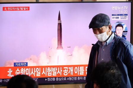South Korea says it successfully tests submarine-launched ballistic missile