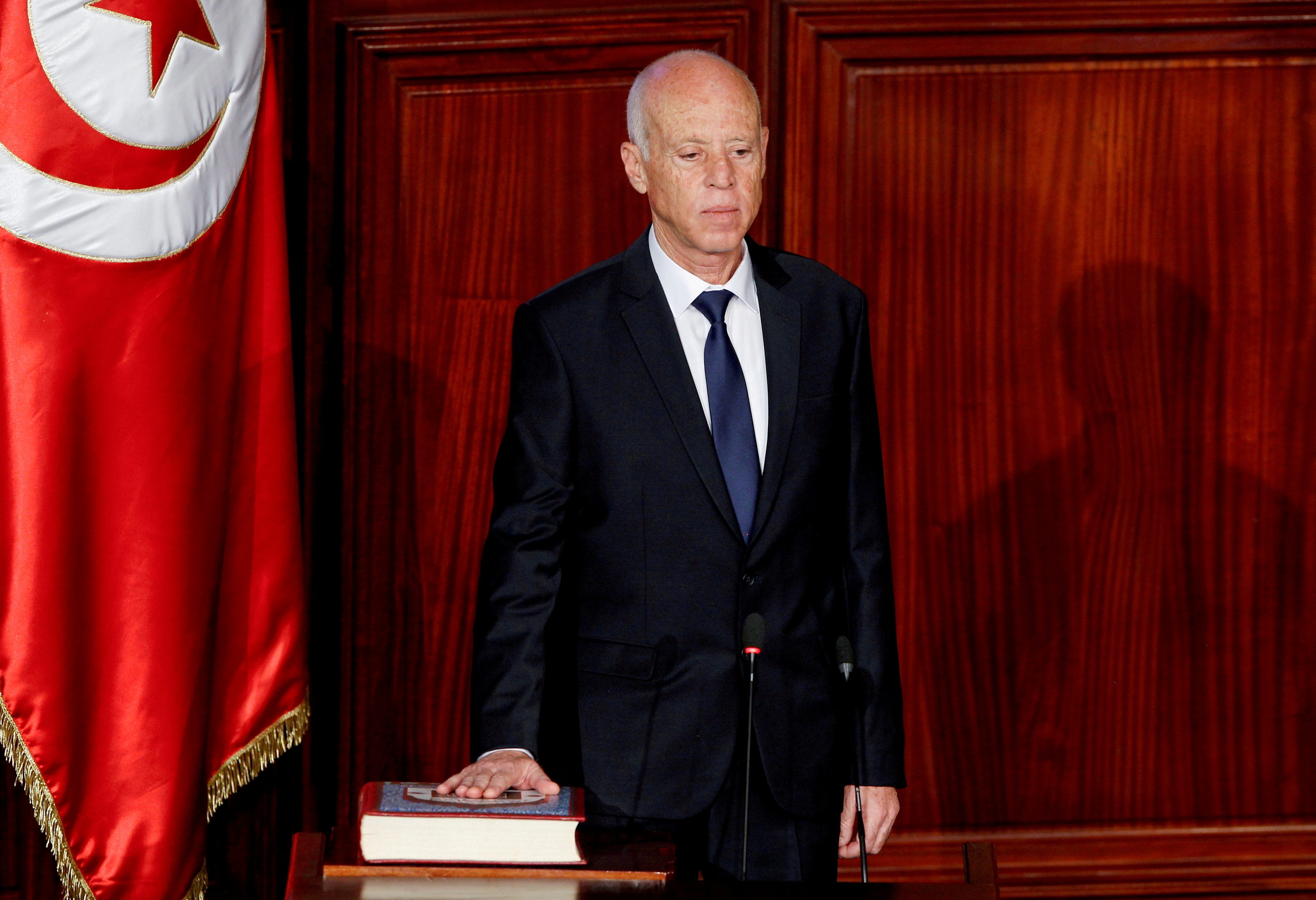 Tunisian president dissolves Supreme Judicial Council