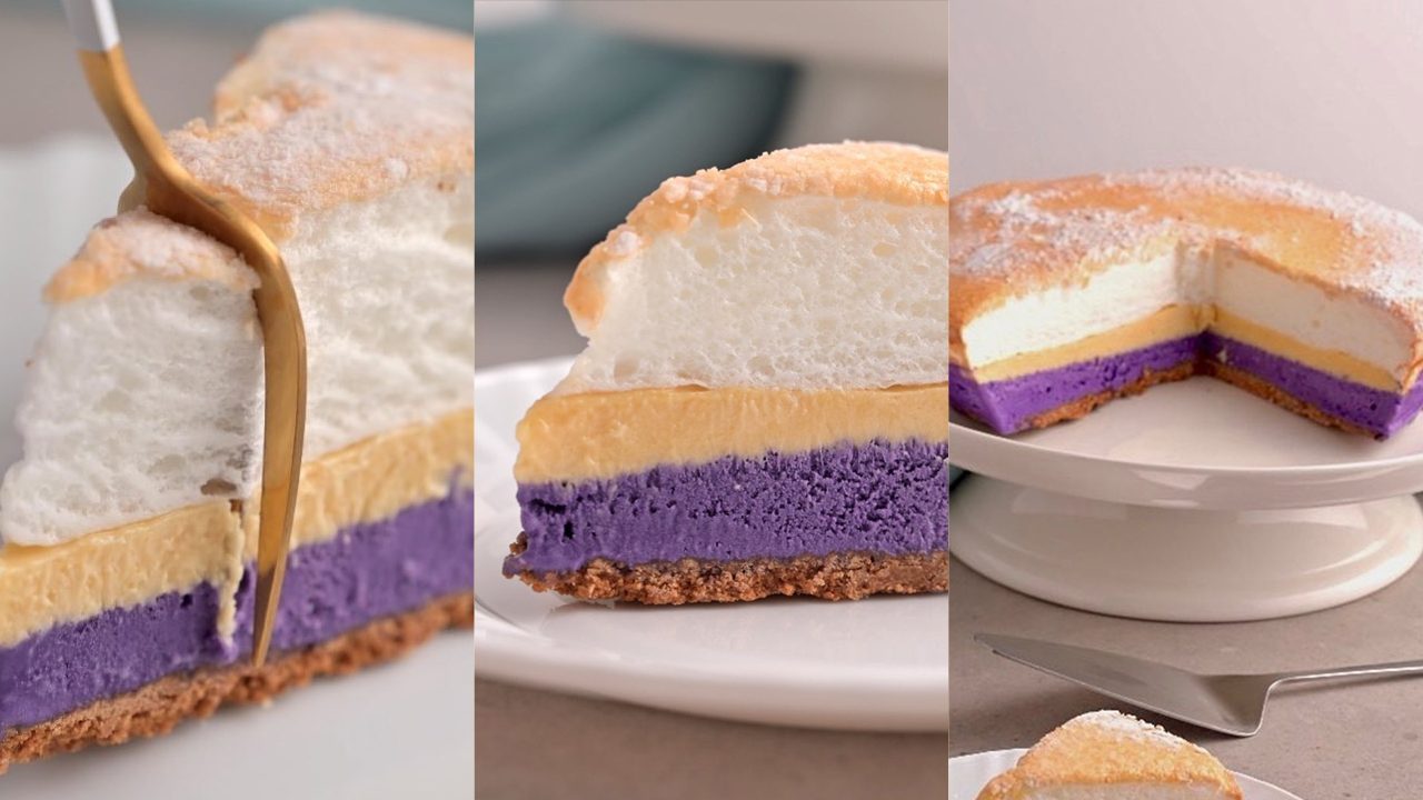 Try frozen ube brazo cake by this San Juan bakeshop