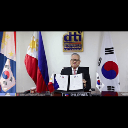 Philippines, South Korea conclude free trade talks