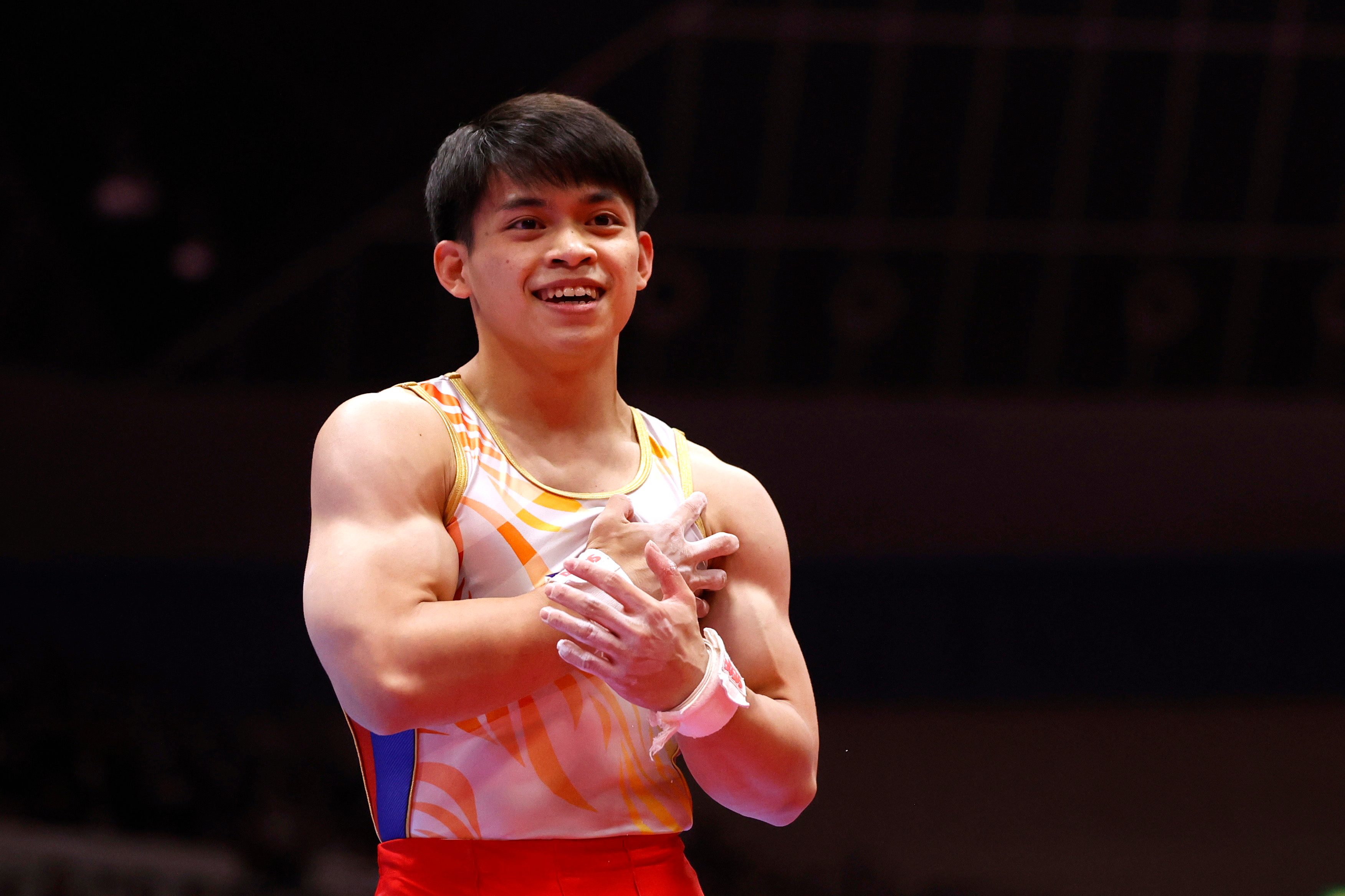Carlos Yulo dreams of competing with siblings in the Olympics