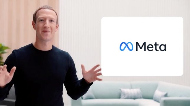 Facebook changes company name to Meta