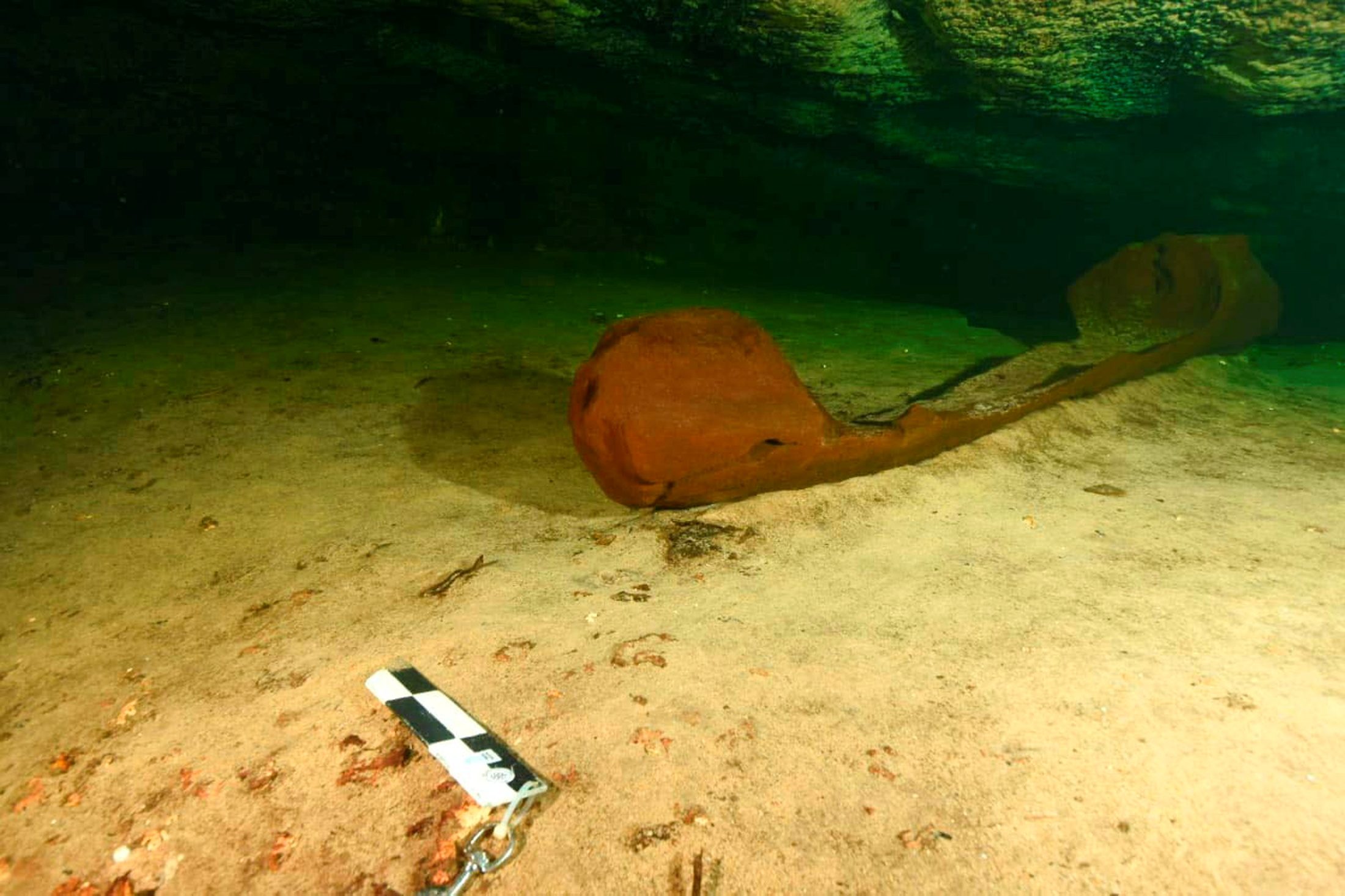 Rare, ancient Maya canoe found in Mexico’s Yucatan