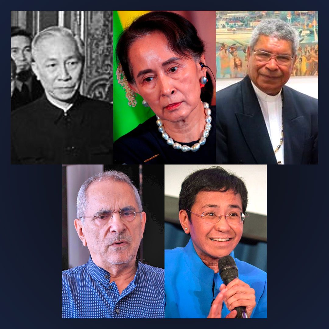 LIST: Southeast Asian winners of the Nobel Peace Prize