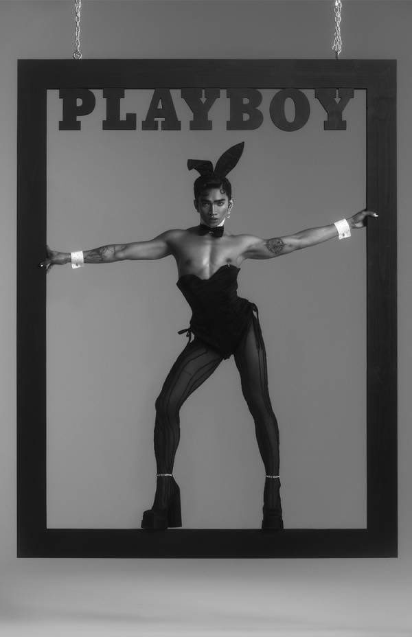 LOOK: Bretman Rock is ‘da baddest bunny,’ first openly gay man on Playboy cover