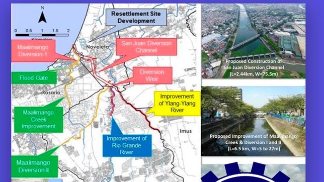 DPWH to build houses for families affected by Cavite flood control project