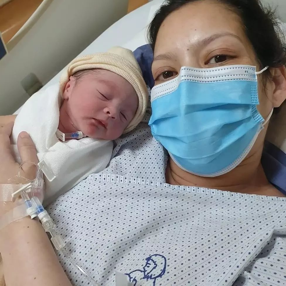 Desiree del Valle, Boom Labrusca welcome baby boy