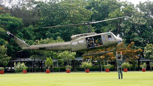 PH Air Force retires 10 UH-1D ‘Huey’ helicopters