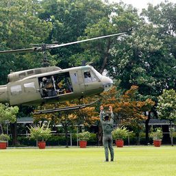 LOOK: Last batch of military’s Black Hawk choppers arrive in PH
