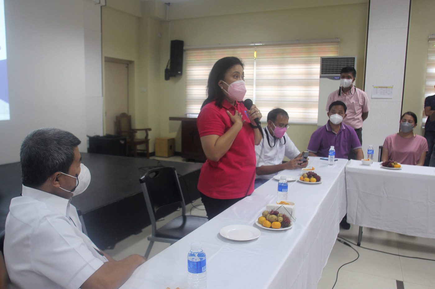 In Legazpi, Robredo asks Church’s help to fight fake news