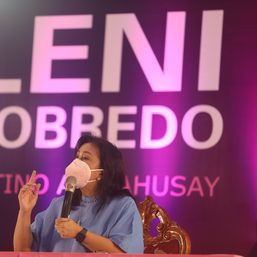 Robredo’s infra plan to focus on farmers, fisherfolk, not just building edifices