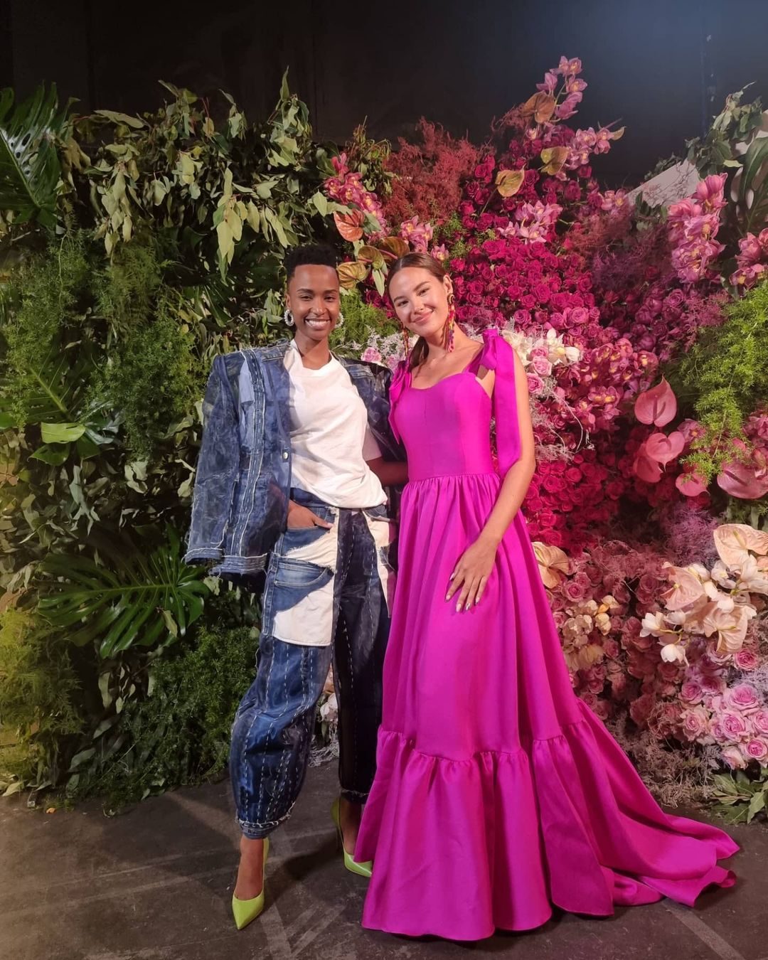 LOOK: Catriona Gray and Zozibini Tunzi reunite for Miss South Africa