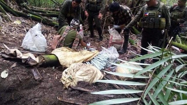 Soldiers seize NPA pile of over 1,000 dynamites in Bukidnon