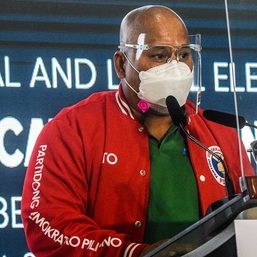 Dela Rosa learned he is a presidential bet only 2 hours before deadline