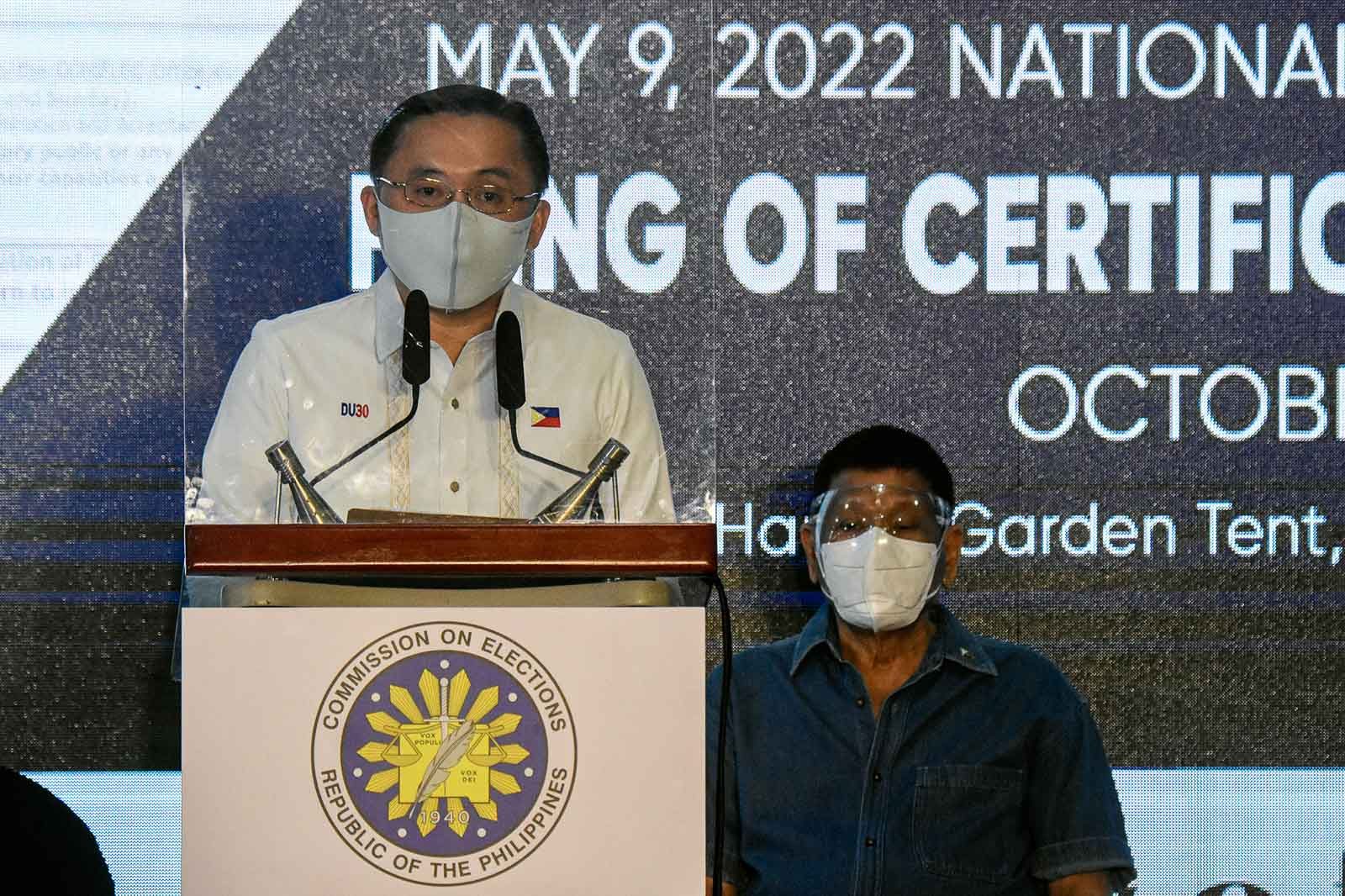 [In the Running] Day 2: COC filing heats up as Go runs for VP, Duterte retires from politics