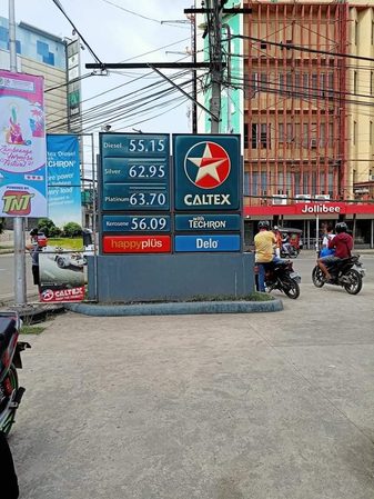 Ouch, say traders as fuel prices jump beyond P60/liter in Zamboanga