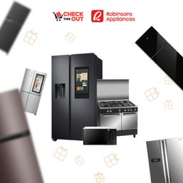 #CheckThisOut: Inverter refrigerators, gas ranges are up to 25% off at Robinsons Appliances