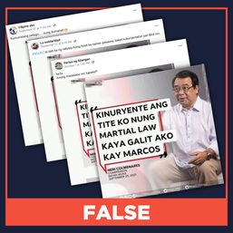 FALSE: San Beda Law alumni’s manifesto of support calls Pacquiao arrogant