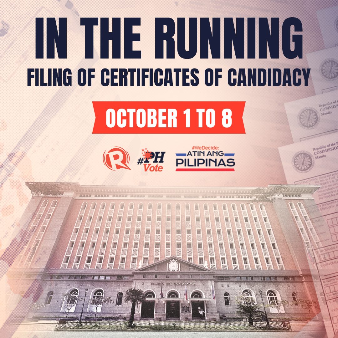 [WATCH] In the Running: Filing of certificates of candidacy – October 1 to 8