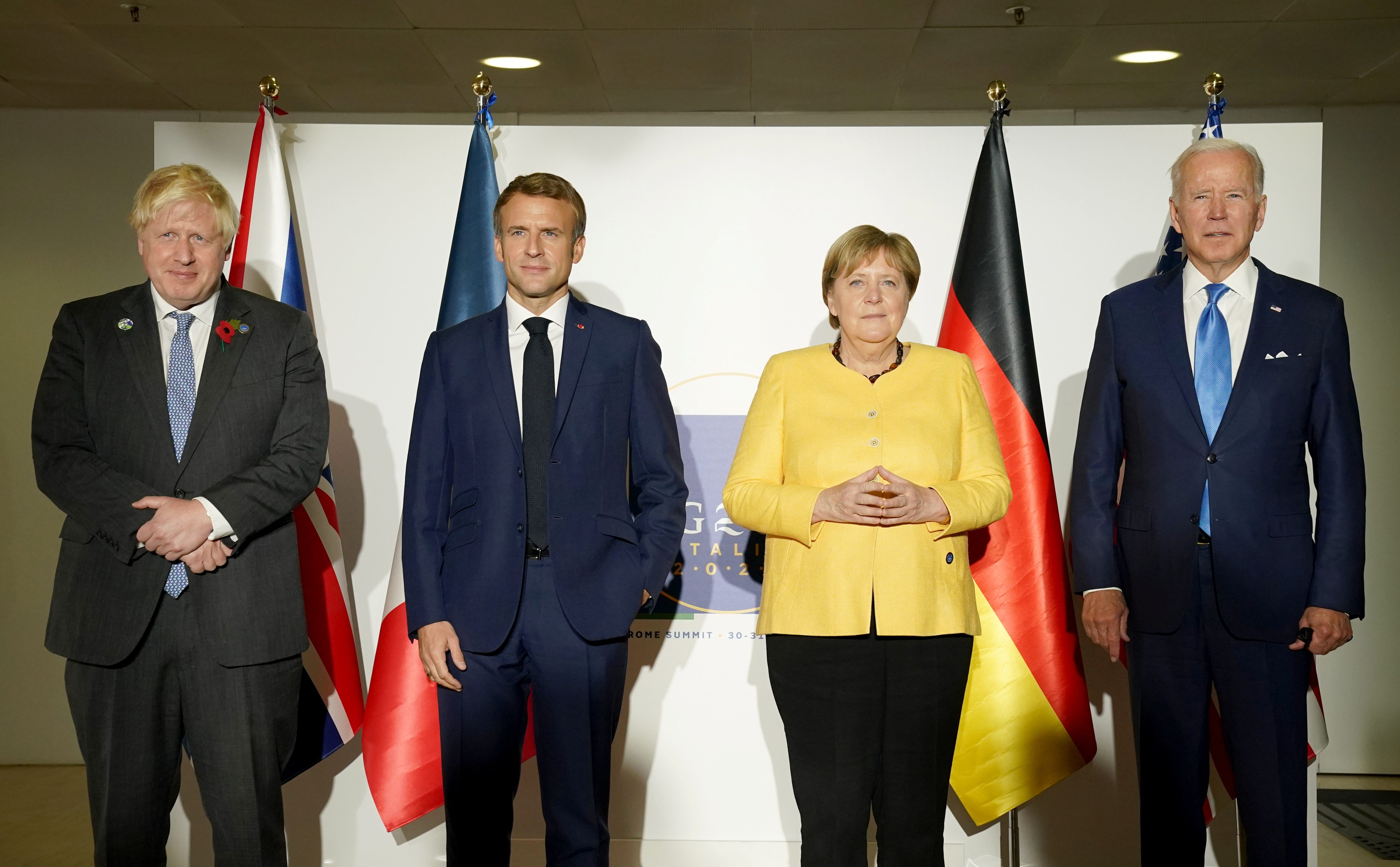 US, Germany, French and British leaders gather at G20 to discuss Iran