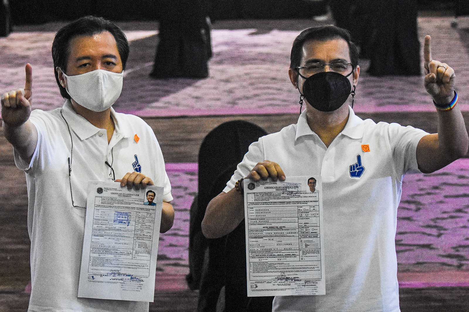 Isko Moreno, Willie Ong file candidacies for president, VP
