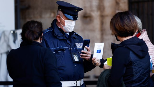 Italy imposes mandatory COVID-19 health pass for work amid protests