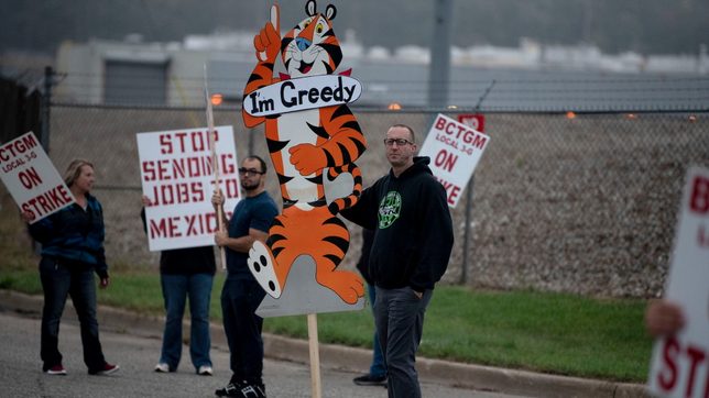 Kellogg’s US cereal plant workers go on strike