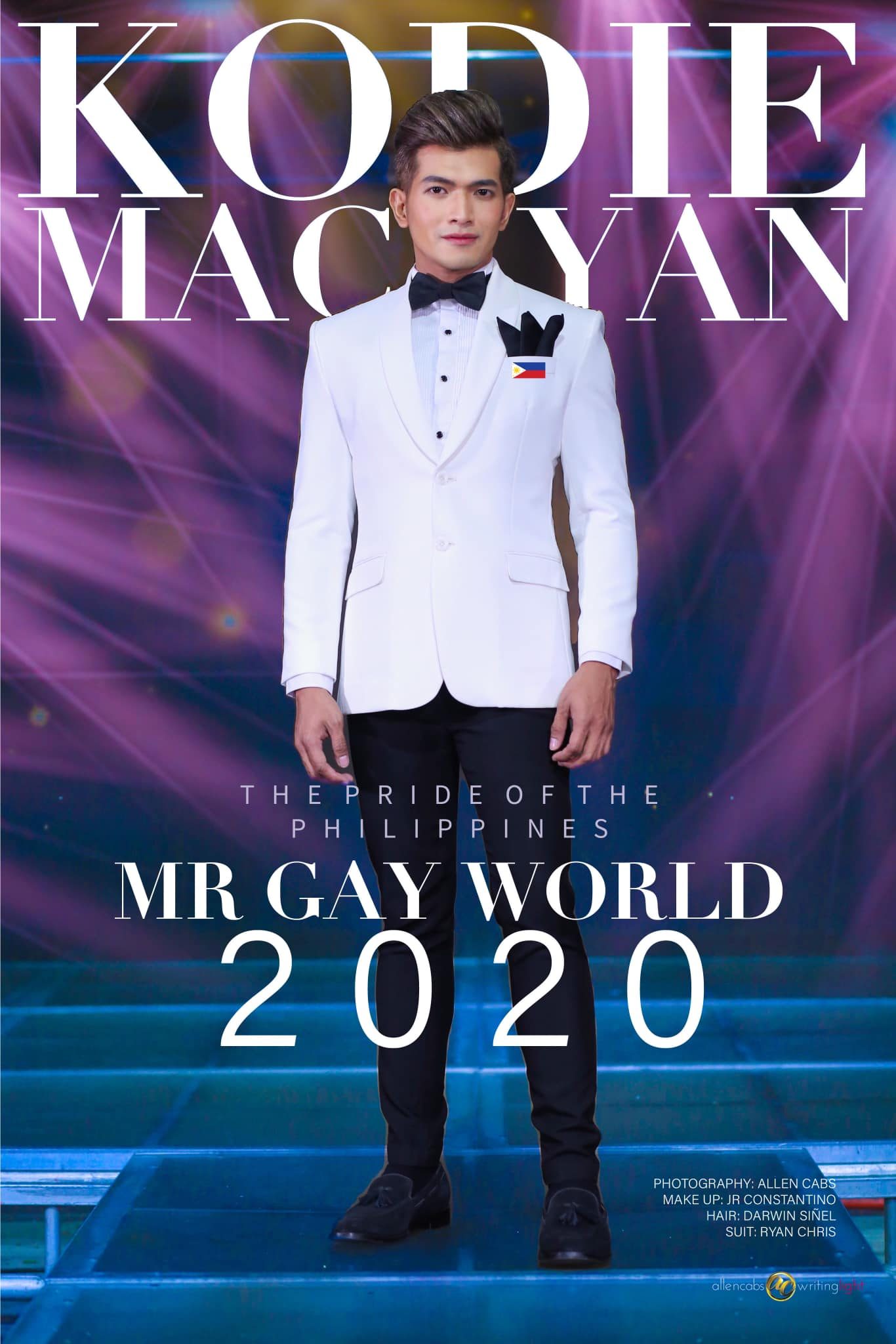 Philippines’ Kodie Macayan is Mr. Gay World 2020