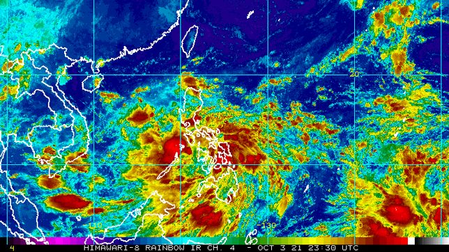 Tropical Depression Lannie hits Surigao del Norte, Dinagat Islands