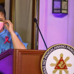 In her weekly radio program, Robredo makes Pangilinan the star