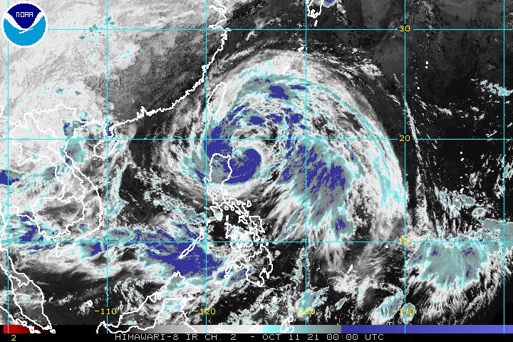 Tropical Storm Maring slows down as it nears Luzon Strait