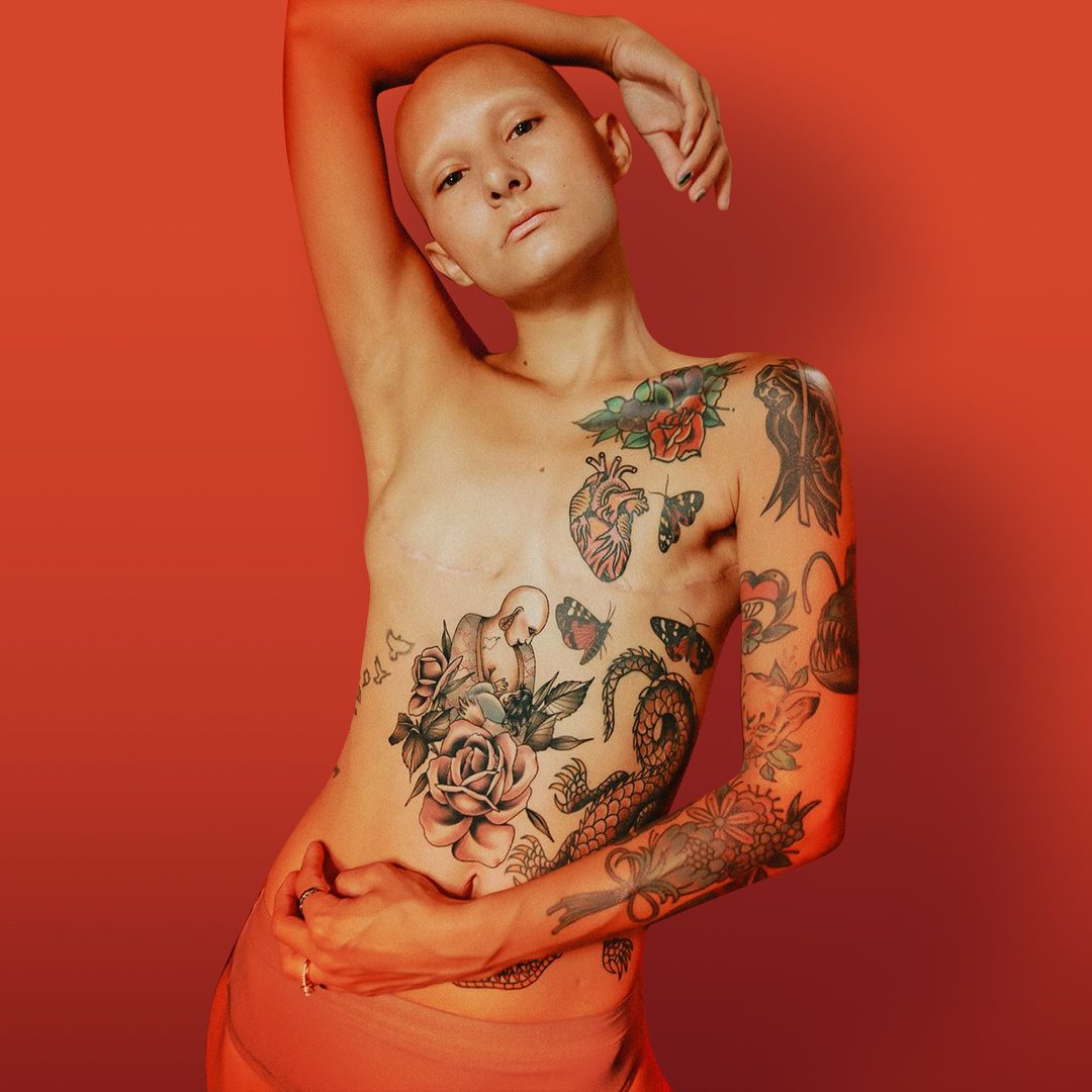 These beautiful mastectomy tattoos show what surviving breast cancer can look like