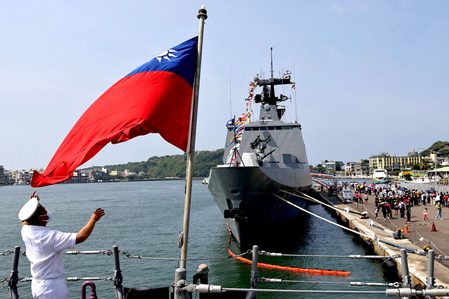 Taiwan says don’t get too close as China defends military drills