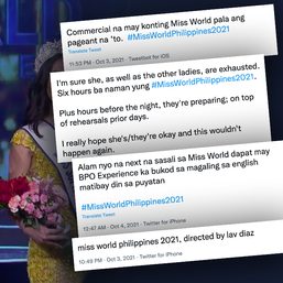 Over 6 hours long, Miss World Philippines 2021 coronation night tests fans’ patience